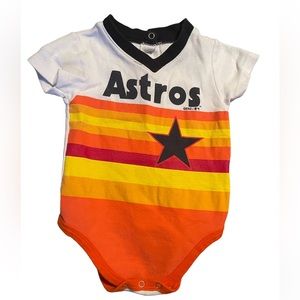 Vintage Used baby Astro onesie size 12M
